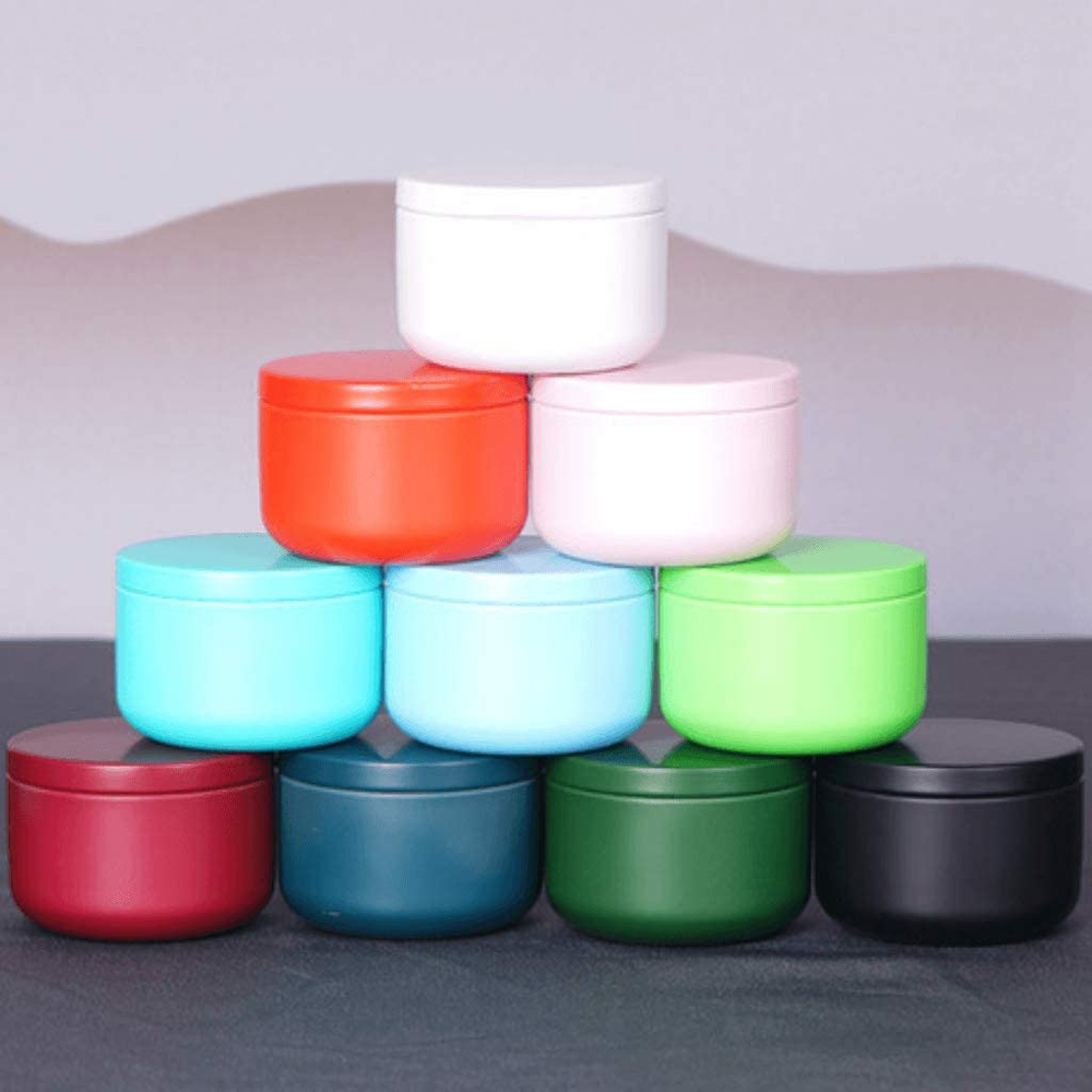 Tin Container Lid - 密閉型ティー缶,気密プレート付き容器,ミニポータブルコンテナ,コーヒースパイス,ジュエリー製造用