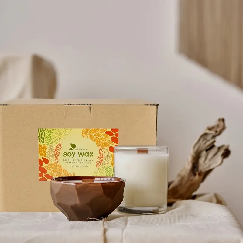 大豆ワックス片は,日曜大工用に使用できます,純粋な大豆ワック - Candle Making Kits のレビューと価格