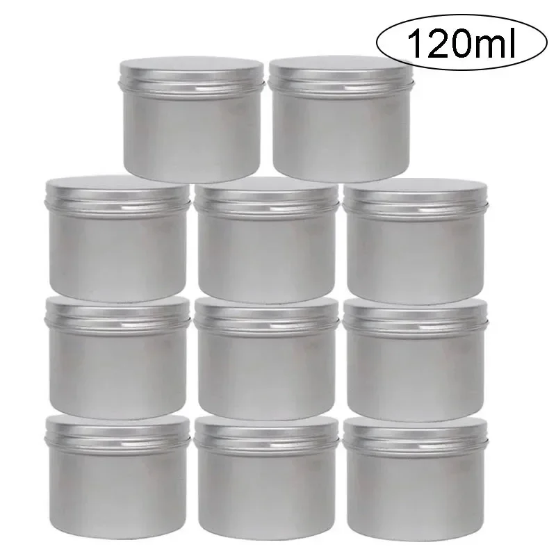 120ミリリットル6/12/18/24/48個アルミ錫瓶化粧 - Tin Container Lid のレビューと価格