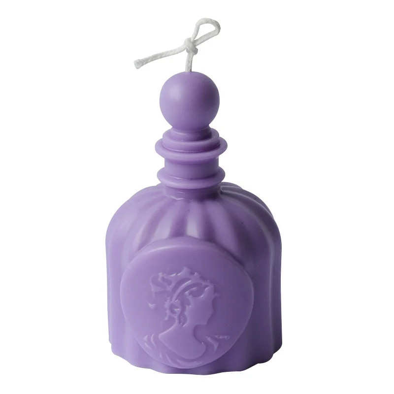3D香水ボトル型シリコンキャンドルモールド。DIYアロマキャ - Candle Making And Perfume のレビューと価格