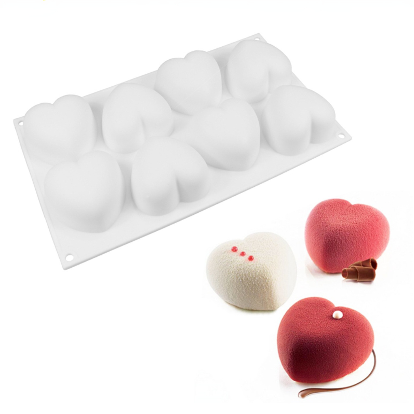 ラブハートシリコーン石鹸型手作りキャンドル作成キット Diy - Candle Making Kits のレビューと価格