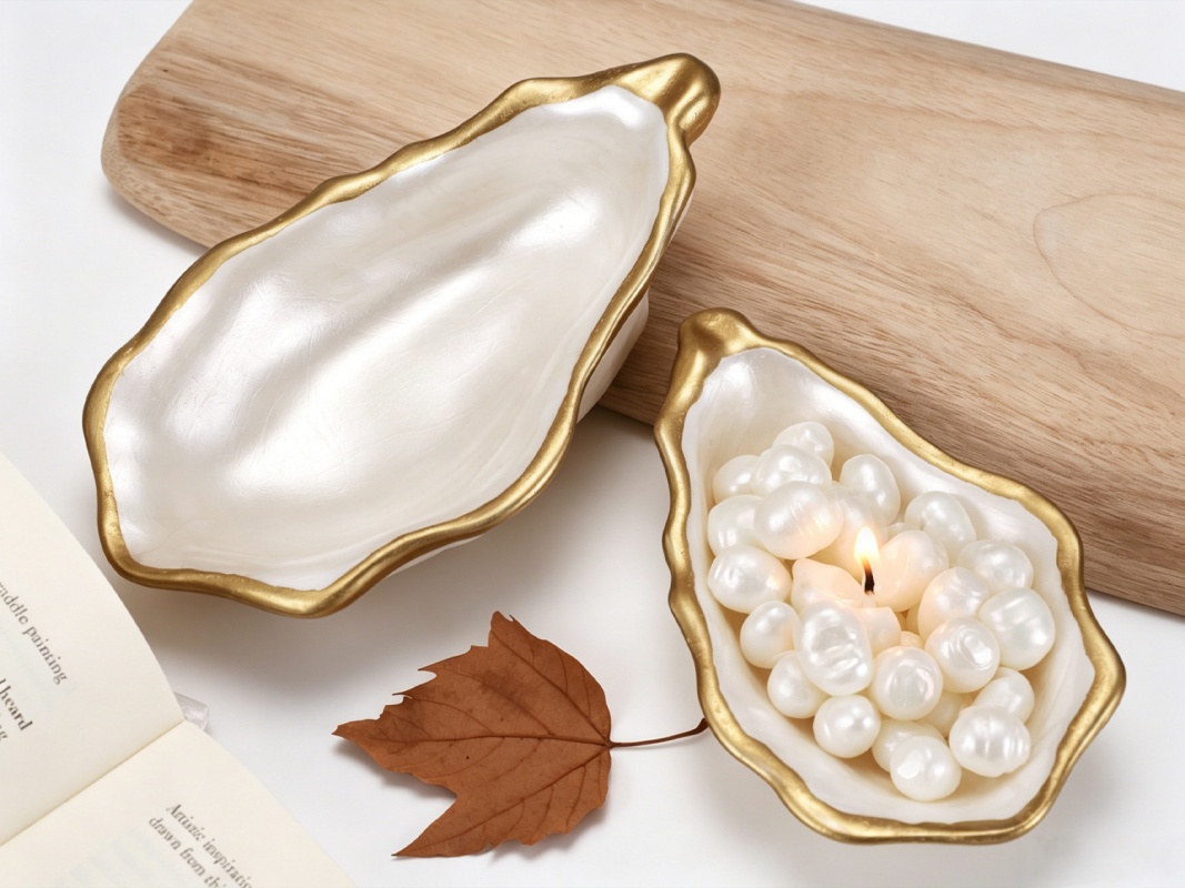 オイスターキャンドルホルダーシリコンモールドシミュレーション - Candle Making Tutorial のレビューと価格