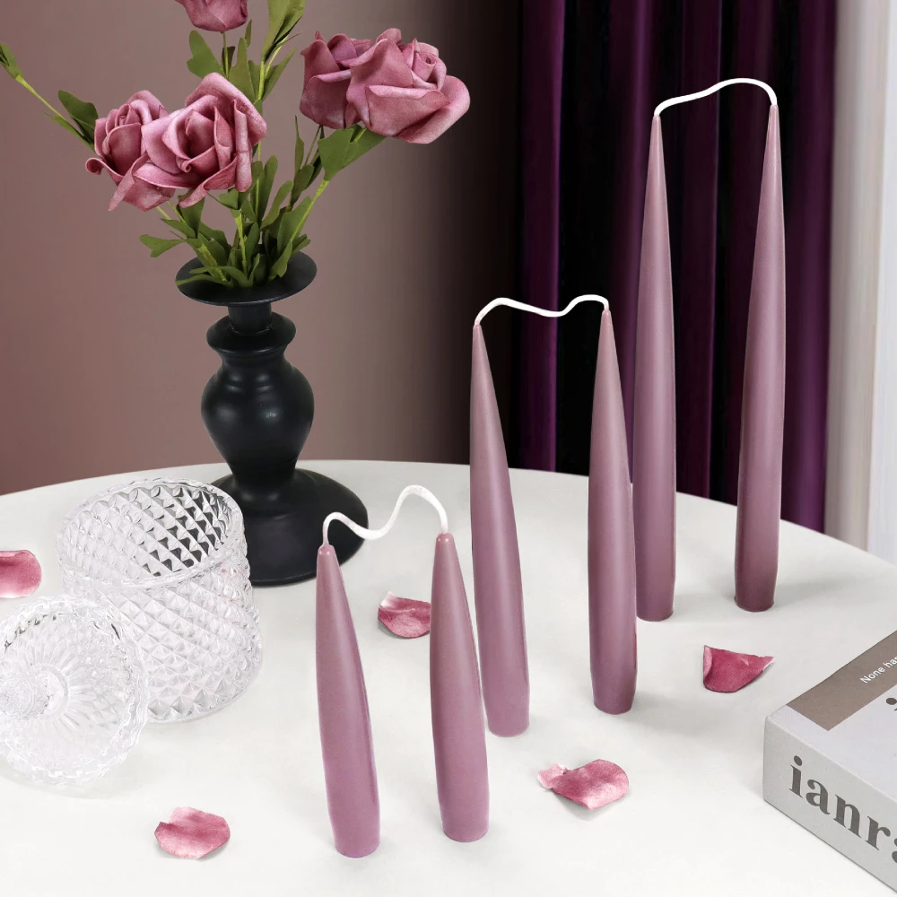 ダブル尖った柱キャンドルアクリルモールド接続シリンダーキャン - Candle Making Tutorial のレビューと価格